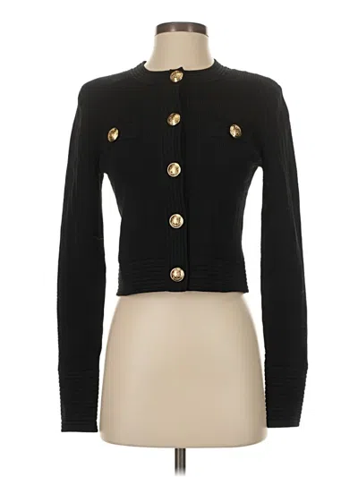 Pre-owned Express Cardigan Sweater In Black