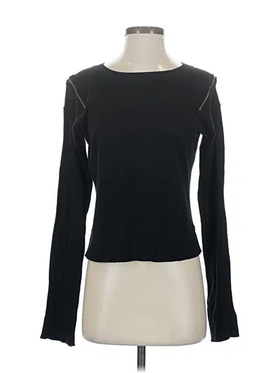 Pre-owned Express Cardigan Sweater In Black