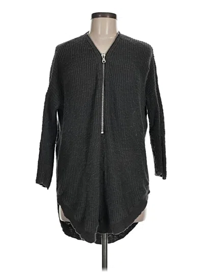 Pre-owned Express Cardigan Sweater In Black