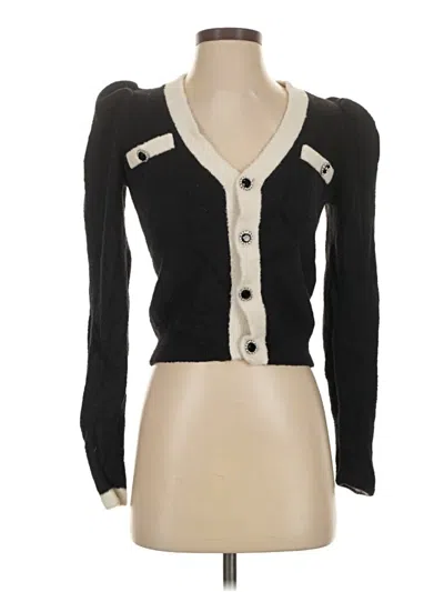 Pre-owned Express Cardigan Sweater In Black