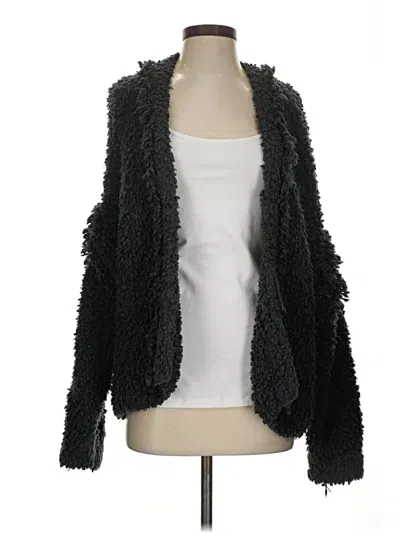 Pre-owned Express Cardigan Sweater In Black