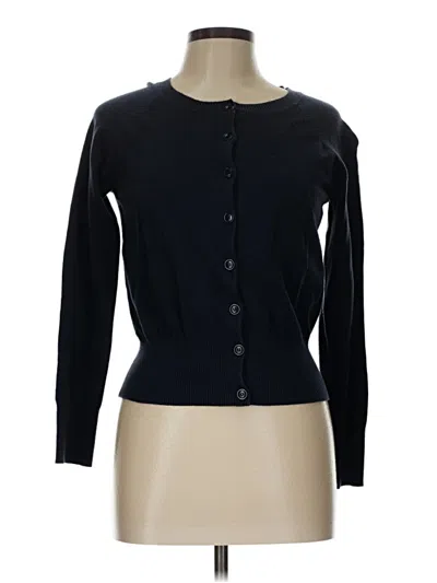 Pre-owned Express Cardigan Sweater In Black