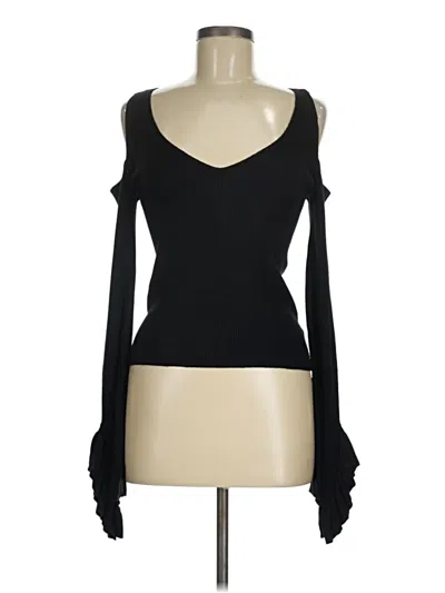 Pre-owned Express Cardigan Sweater In Black