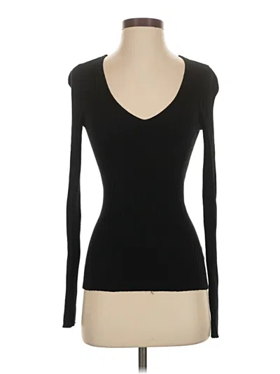 Pre-owned Express Cardigan Sweater In Black