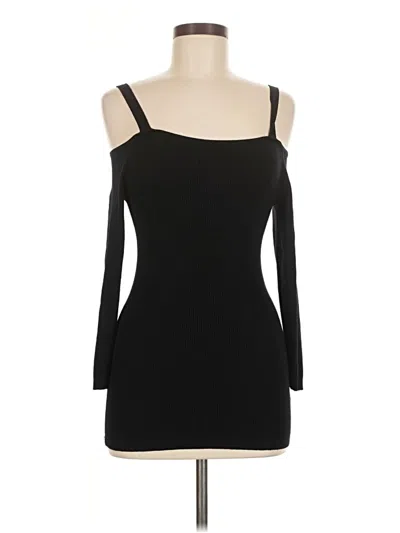 Pre-owned Express Cardigan Sweater In Black