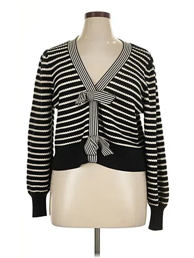 Pre-owned Express Cardigan Sweater In Black