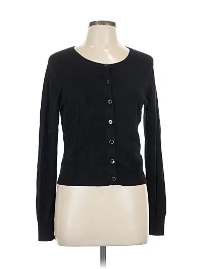 Pre-owned Express Cardigan Sweater In Black