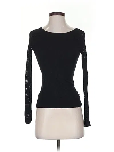 Pre-owned Express Cardigan Sweater In Black