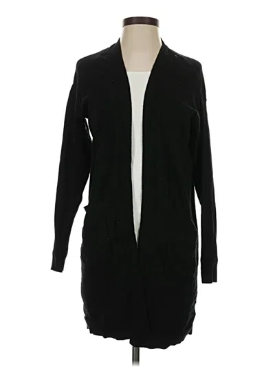 Pre-owned Express Cardigan Sweater In Black