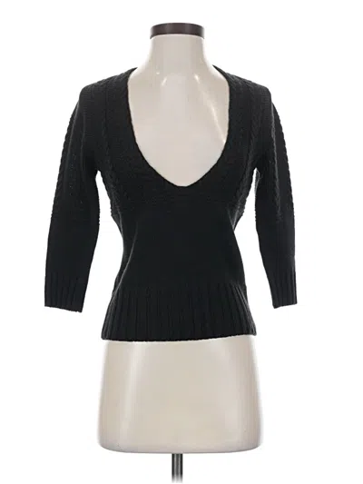 Pre-owned Express Cardigan Sweater In Black