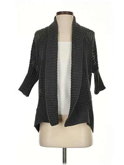 Pre-owned Express Cardigan Sweater In Black