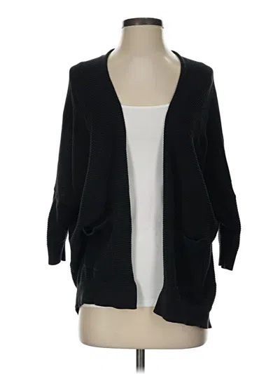 Pre-owned Express Cardigan Sweater In Black