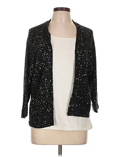 Pre-owned Express Cardigan Sweater In Black