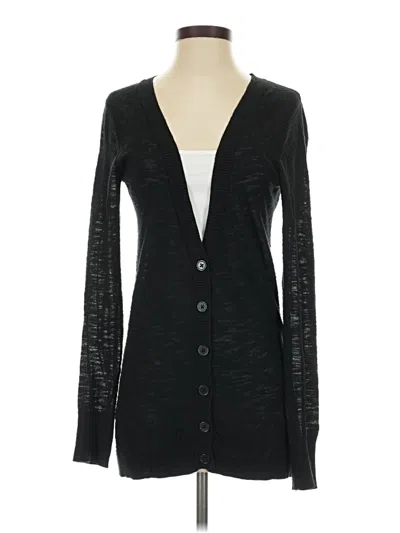 Pre-owned Express Cardigan Sweater In Black