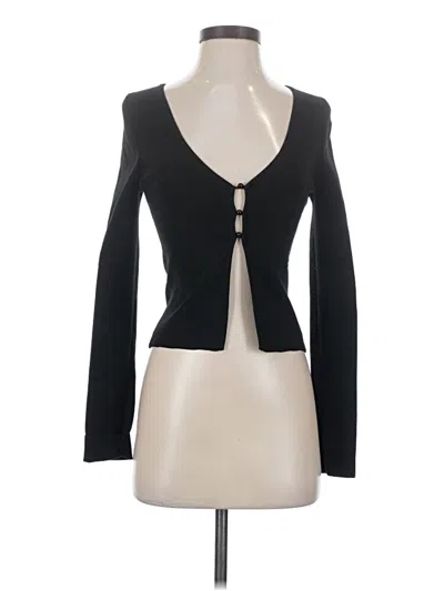 Pre-owned Express Cardigan Sweater In Black