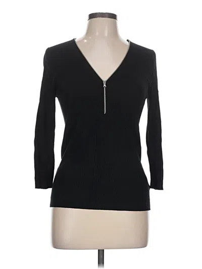 Pre-owned Express Cardigan Sweater In Black