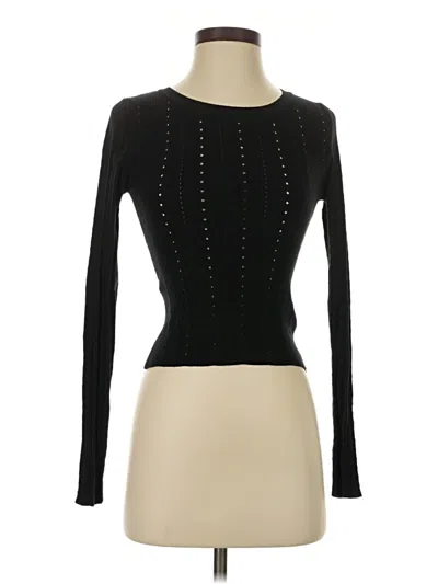 Pre-owned Express Cardigan Sweater In Black