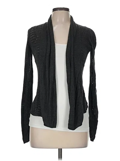 Pre-owned Express Cardigan Sweater In Black