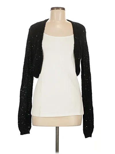 Pre-owned Express Cardigan Sweater In Black