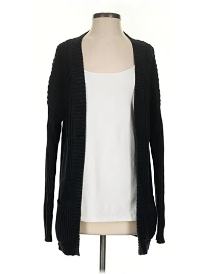 Pre-owned Express Cardigan Sweater In Black