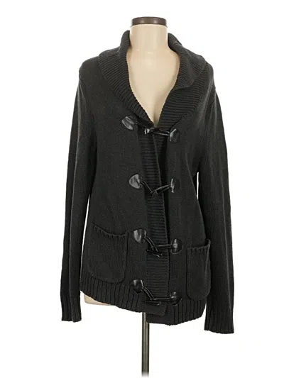 Pre-owned Express Cardigan Sweater In Black