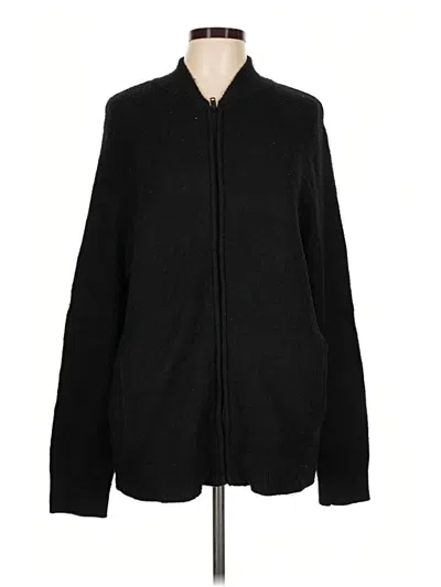 Pre-owned Express Cardigan Sweater In Black