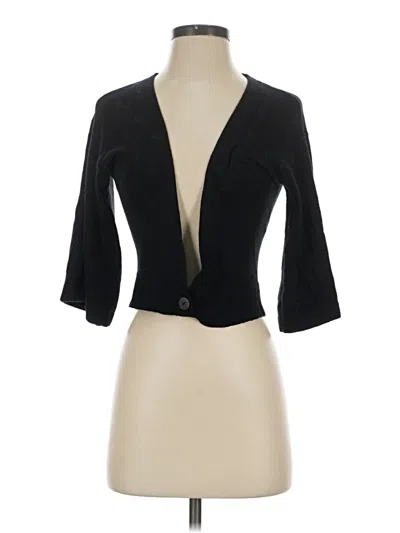 Pre-owned Express Cardigan Sweater In Black