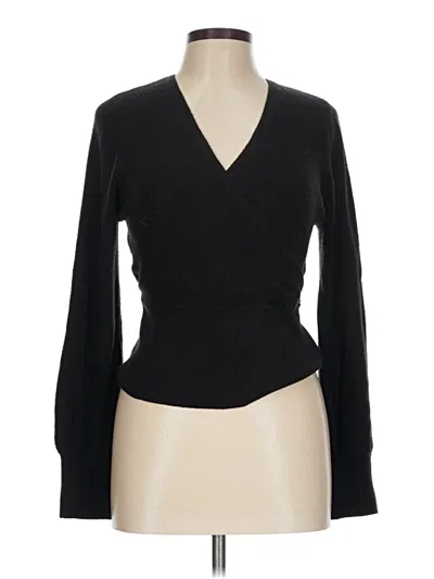 Pre-owned Express Cardigan Sweater In Black