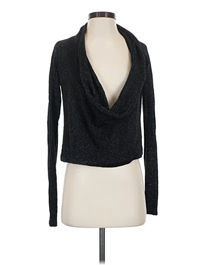 Pre-owned Express Cardigan Sweater In Black