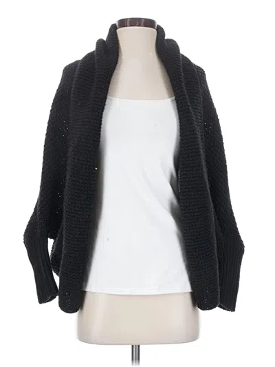 Pre-owned Express Cardigan Sweater In Black