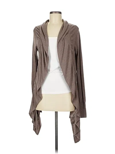 Pre-owned Express Cardigan Sweater In Brown