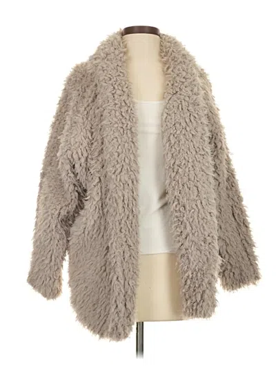 Pre-owned Express Cardigan Sweater In Brown