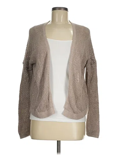 Pre-owned Express Cardigan Sweater In Brown