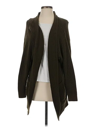 Pre-owned Express Cardigan Sweater In Brown
