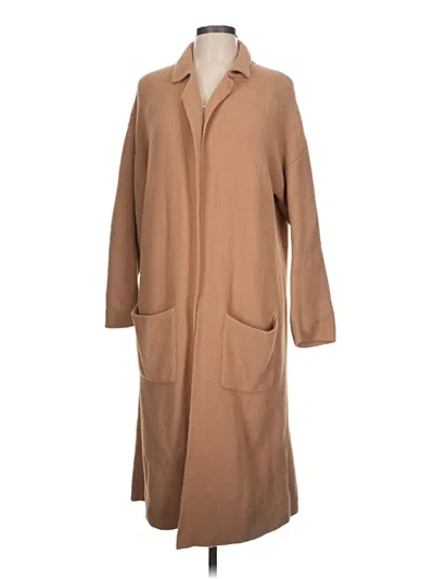 Pre-owned Express Cardigan Sweater In Brown