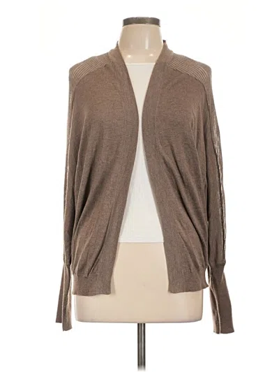 Pre-owned Express Cardigan Sweater In Brown