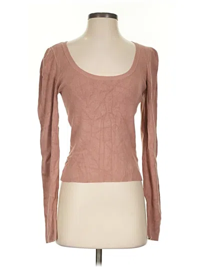 Pre-owned Express Cardigan Sweater In Brown