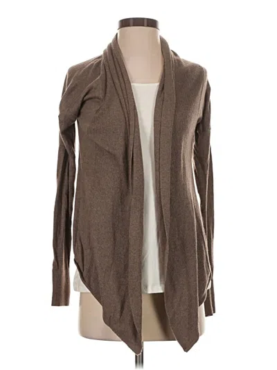 Pre-owned Express Cardigan Sweater In Brown