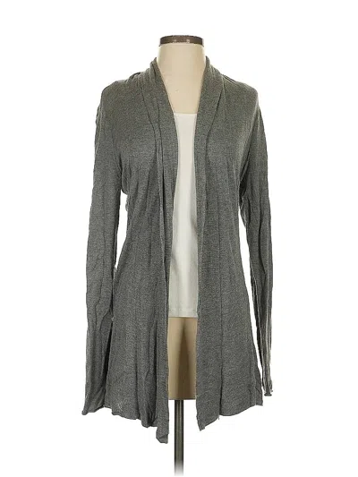 Pre-owned Express Cardigan Sweater In Gray