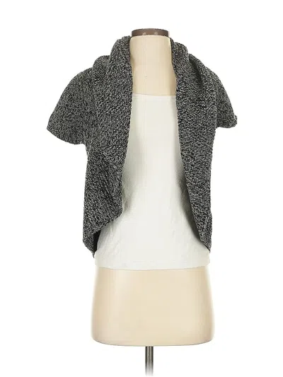 Pre-owned Express Cardigan Sweater In Gray