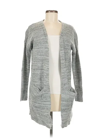 Pre-owned Express Cardigan Sweater In Gray