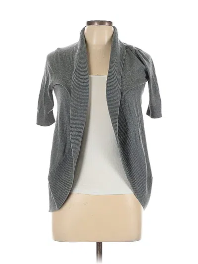 Pre-owned Express Cardigan Sweater In Gray