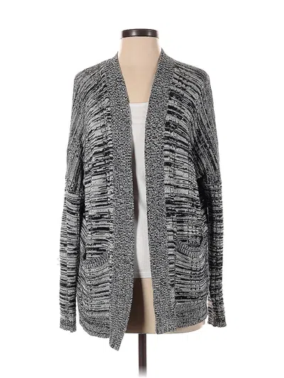 Pre-owned Express Cardigan Sweater In Gray