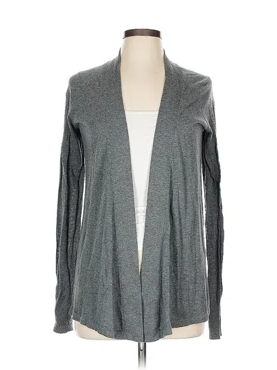 Pre-owned Express Cardigan Sweater In Gray
