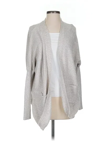 Pre-owned Express Cardigan Sweater In Gray