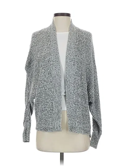 Pre-owned Express Cardigan Sweater In Gray