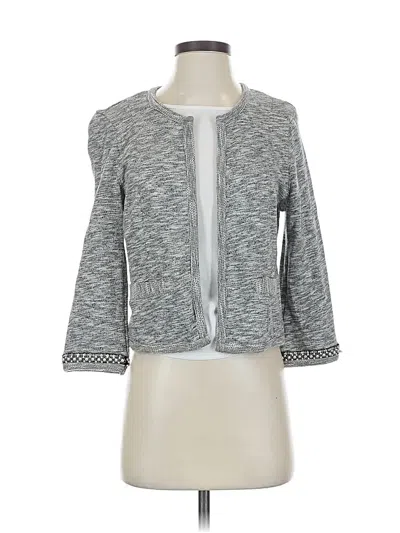 Pre-owned Express Cardigan Sweater In Gray