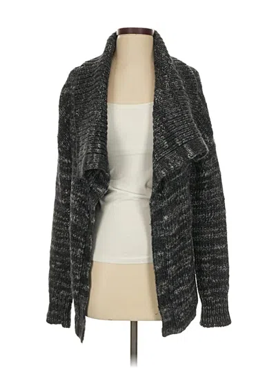 Pre-owned Express Cardigan Sweater In Gray