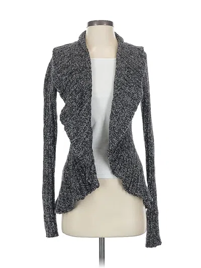 Pre-owned Express Cardigan Sweater In Gray