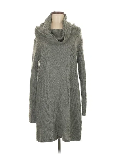 Pre-owned Express Cardigan Sweater In Gray